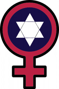 Jewish woman symbol Jewish woman symbol