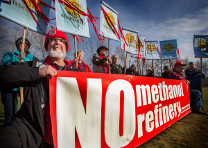 No Methanol Rally Kalama photo @Rick Rappaport No Methanol Rally Kalama
