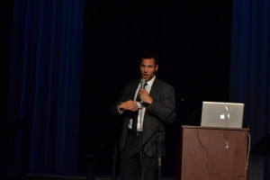 Riley Cote, retired professional hockey player and co-founder of Athletes For Care Riley Cote, retired professional hockey player and co-founder of Athletes For Care