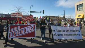 Solidarity march with immigrants & refugees Solidarity march with immigrants & refugees