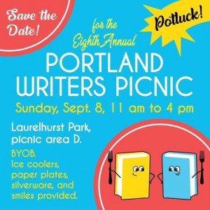 Poster for the 2024 Portland Writers Picnic