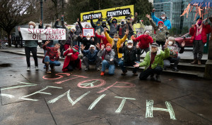 Zenith Protest photo by Rick Rappaport Zenith Protest photo by Rick Rappaport