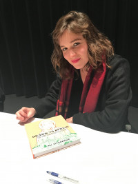 Drawn to Berlin author Ali Fitzgerald talks with Words and Pictures host S.W. Conser at the 2018 Portland Book Festival Drawn to Berlin author Ali Fitzgerald talks with Words and Pictures host S.W. Conser at the 2018 Portland Book Festival