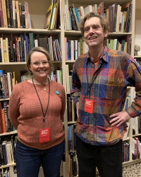 Raina Telgemeier visits Words and Pictures during the 2019 Portland Book Festival Raina Telgemeier visits Words and Pictures with S.W. Conser during the 2019 Portland Book Festival