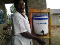 A clean-water station in North Kivu (photo credit: Mercy Corps)